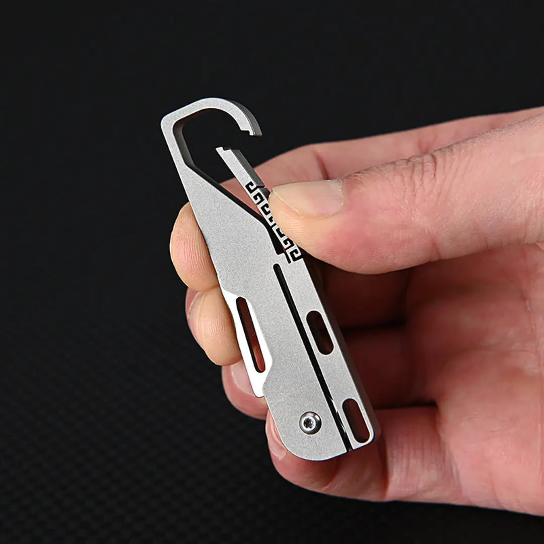 Titanium Keychain Pocket Knife