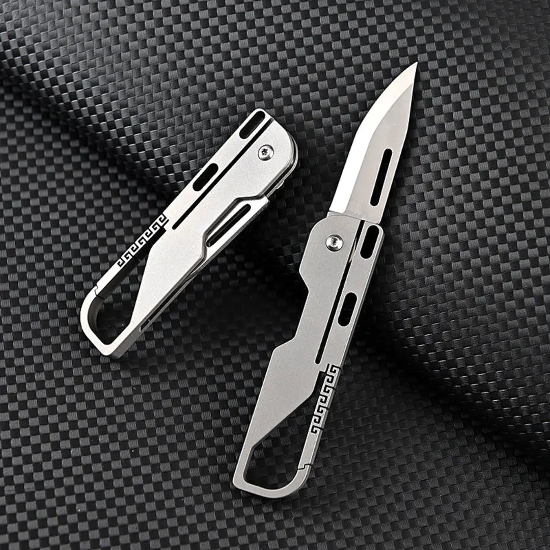 Titanium Keychain Pocket Knife