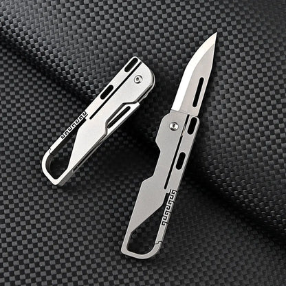 Titanium Keychain Pocket Knife