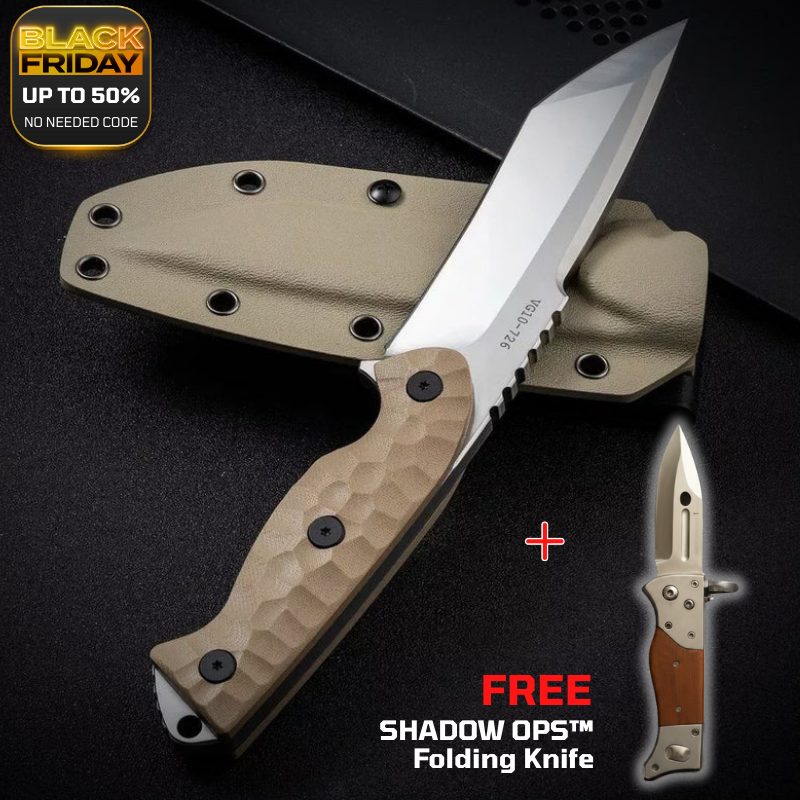 [Limited Offer] Dune Edge Knife + SHADOW OPS™ Folding Knife