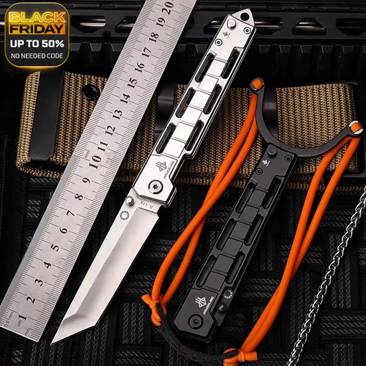Slingshot Pocket Knife